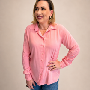 Alternative view of Camisa Valentina Rosa