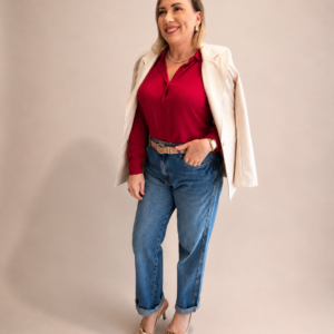 Camisa Valentina VERMELHA