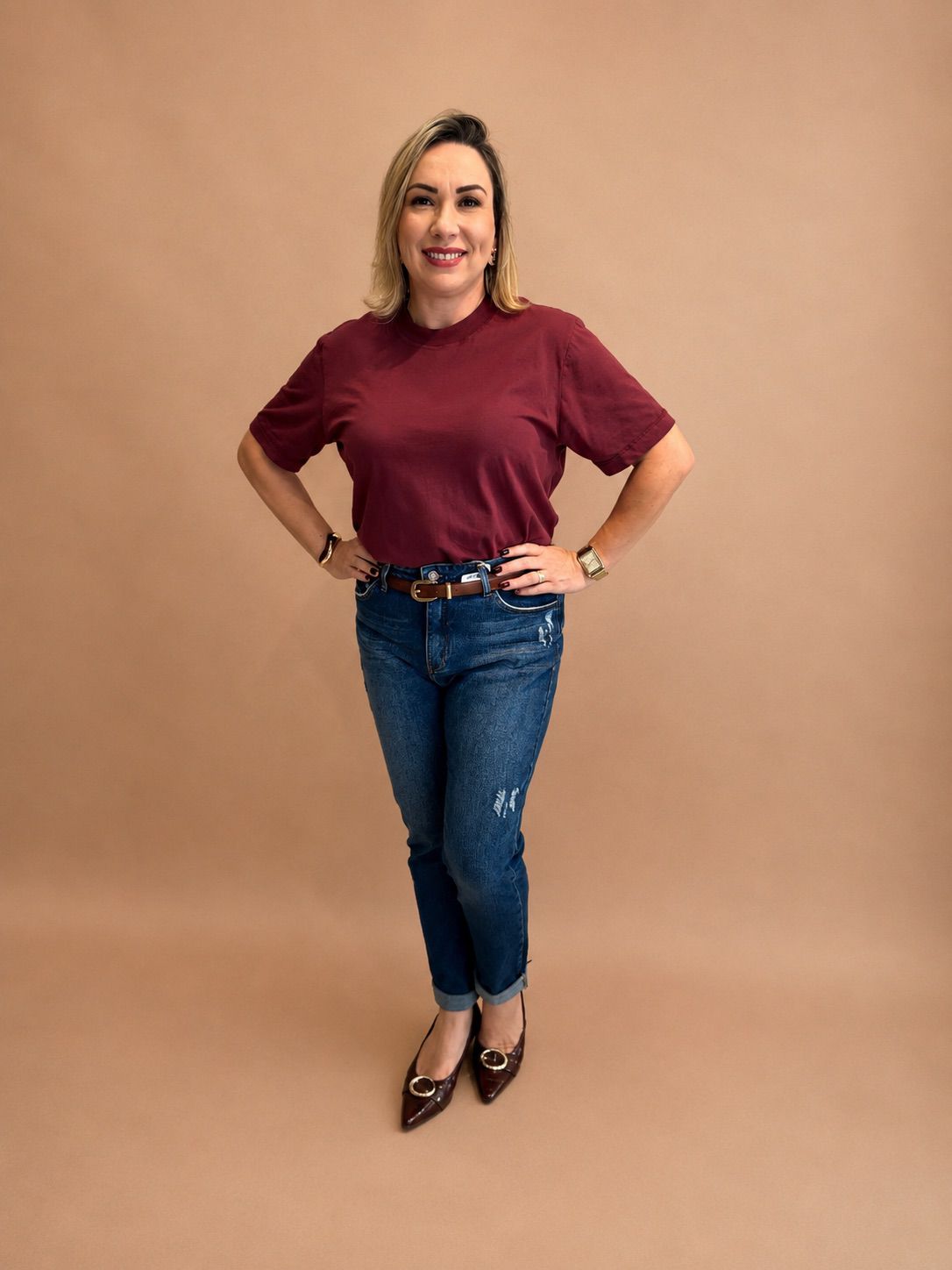 Tee Shirt Valentina MARSALA