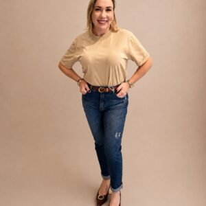 Tee Shirt Valentina AMARELO MANTEIGA