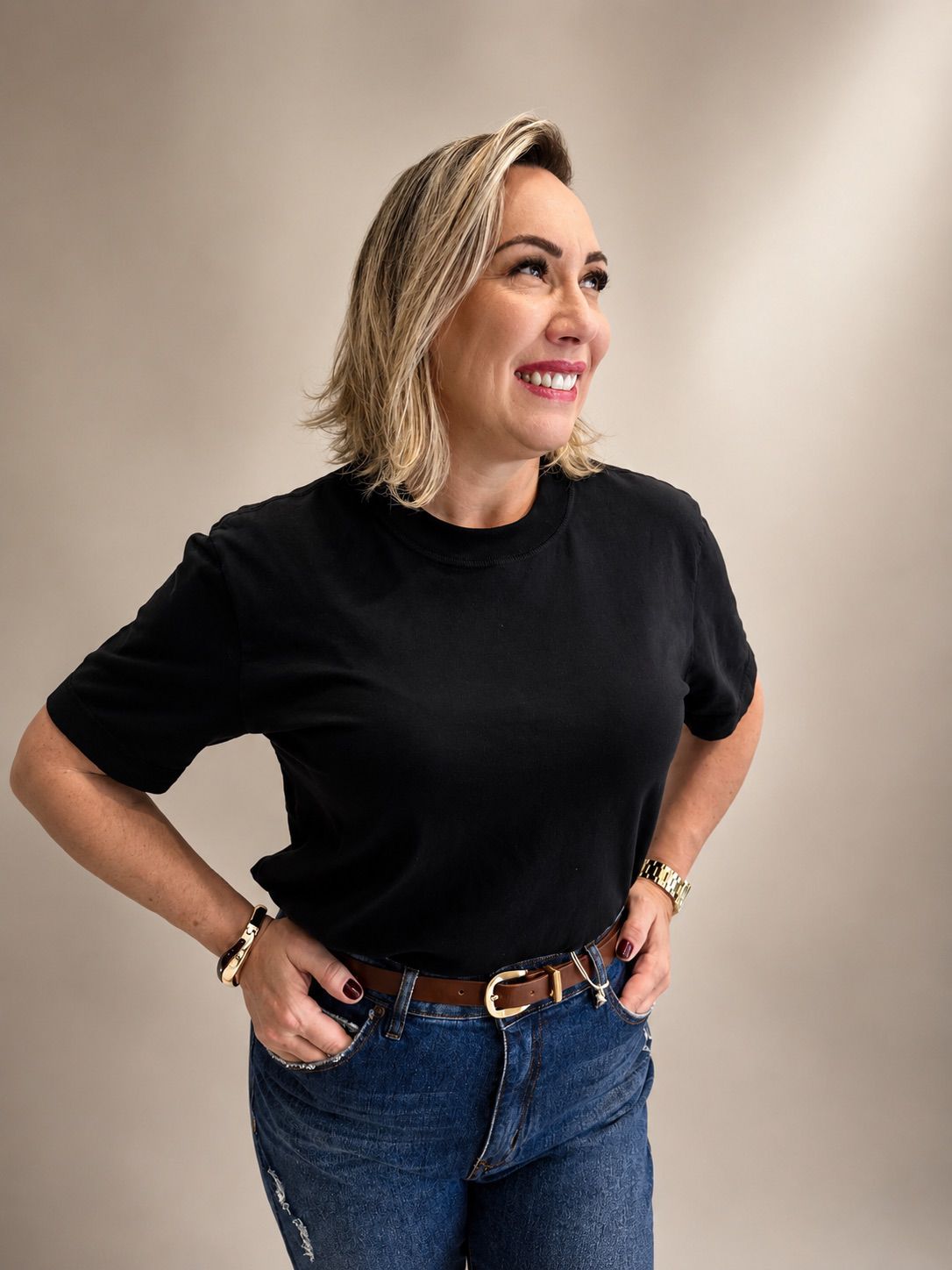 Tee Shirt Valentina PRETA